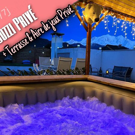 Rooftop 1 - Jacuzzi Prive Au Pied Du Monte-Blanco Sallanches Eksteriør billede