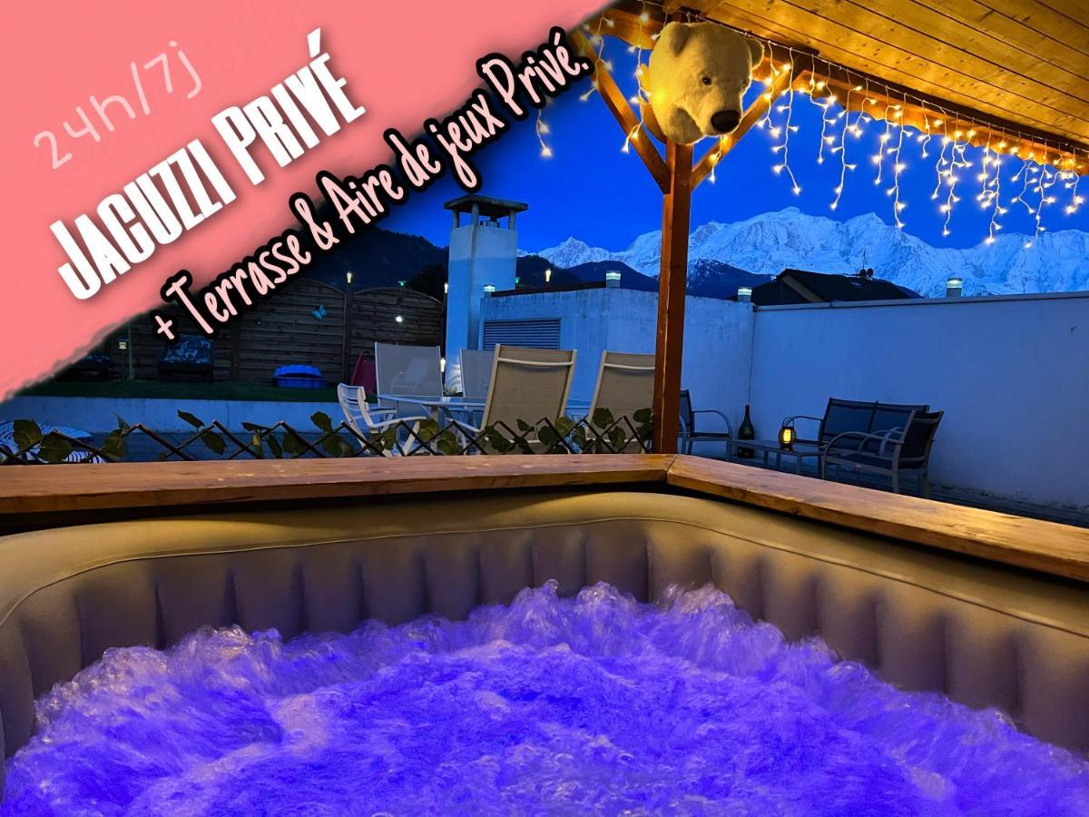 Rooftop 1 - Jacuzzi Prive Au Pied Du Monte-Blanco Sallanches Eksteriør billede