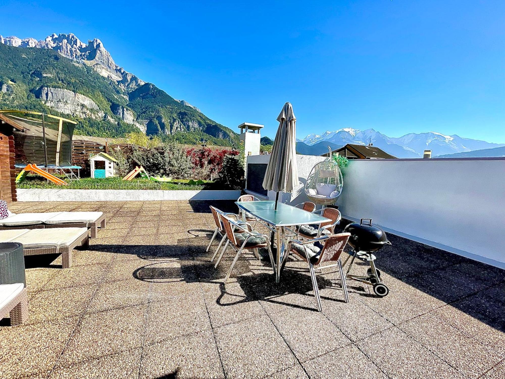 Rooftop 1 - Jacuzzi Prive Au Pied Du Monte-Blanco Sallanches Eksteriør billede