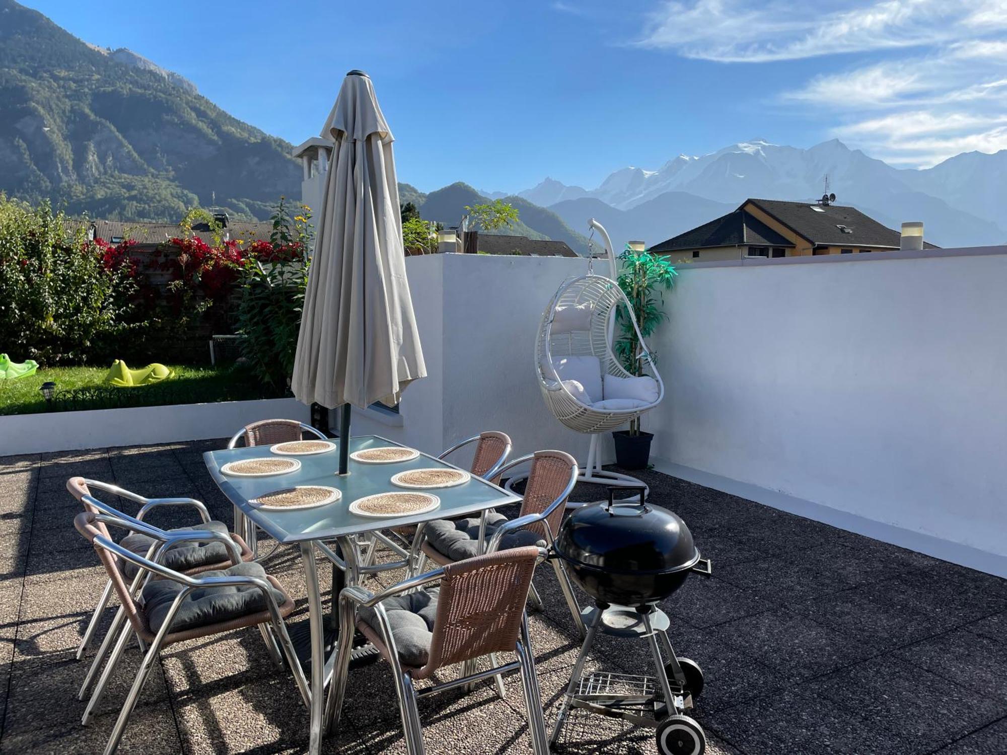 Rooftop 1 - Jacuzzi Prive Au Pied Du Monte-Blanco Sallanches Eksteriør billede