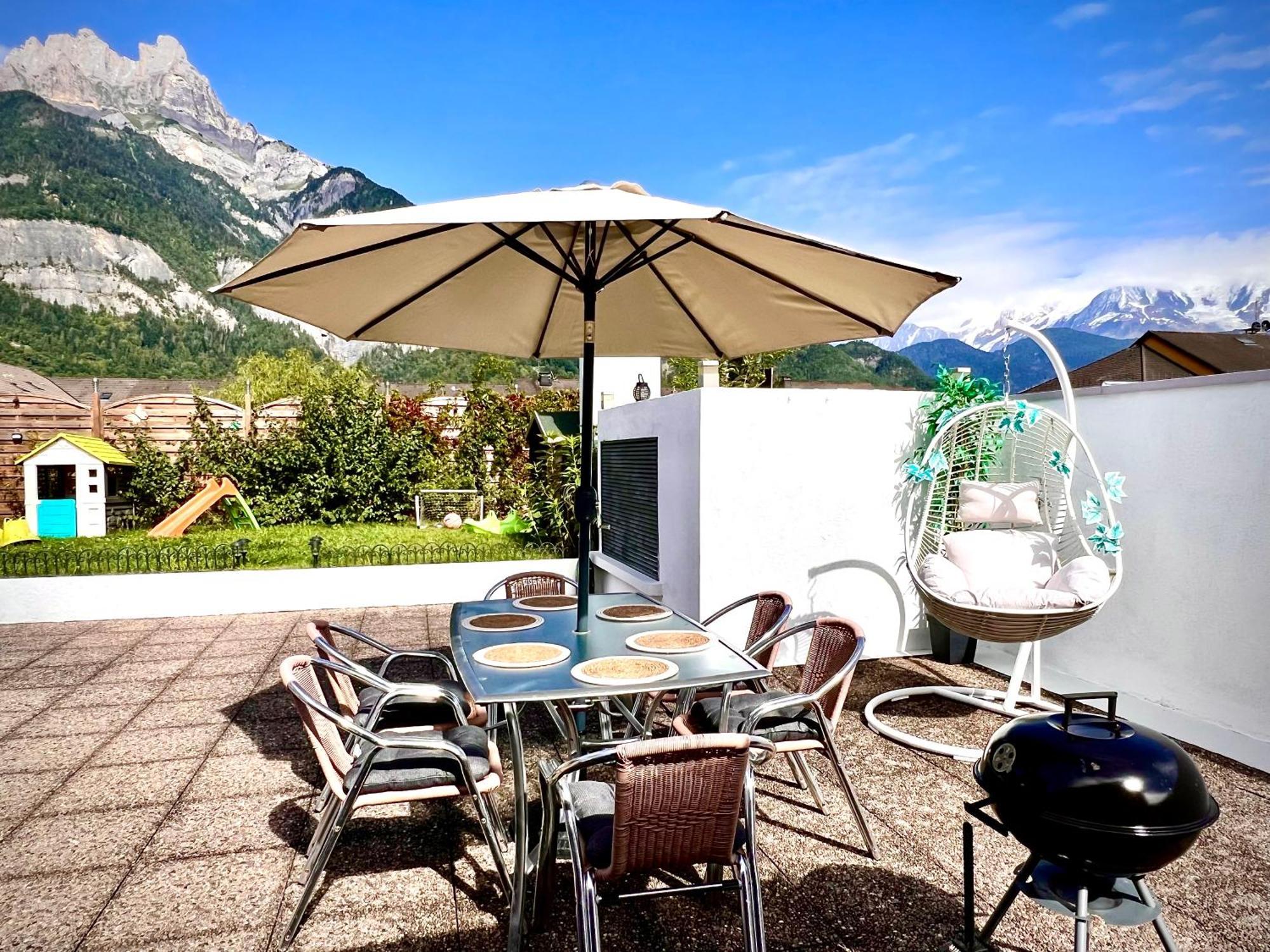 Rooftop 1 - Jacuzzi Prive Au Pied Du Monte-Blanco Sallanches Eksteriør billede